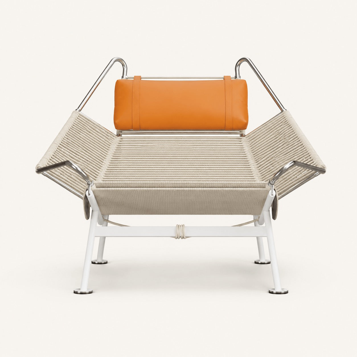Hans Wegner PP225 Flag Halyard Reproduction Chair, Natural Cord