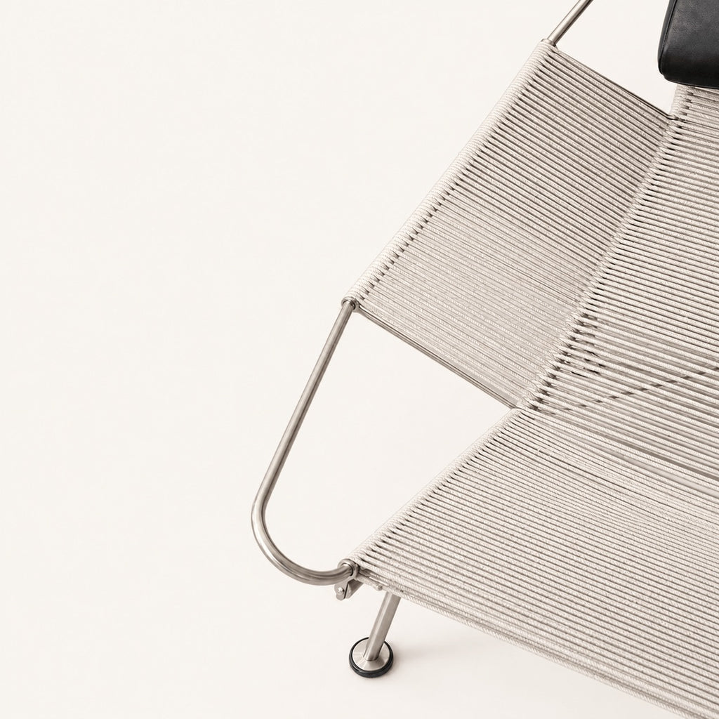 Hans Wegner PP225 Flag Halyard Reproduction Chair, Natural Cord