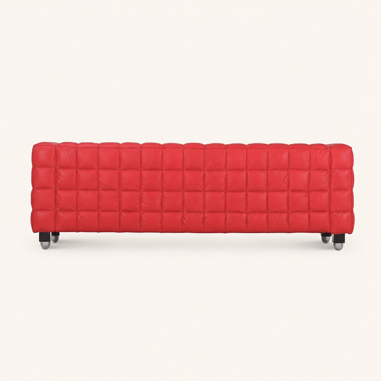 Josef Hoffmann Kubus Reproduction 3 Seater Sofa