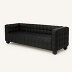 Josef Hoffmann Kubus Reproduction 3 Seater Sofa