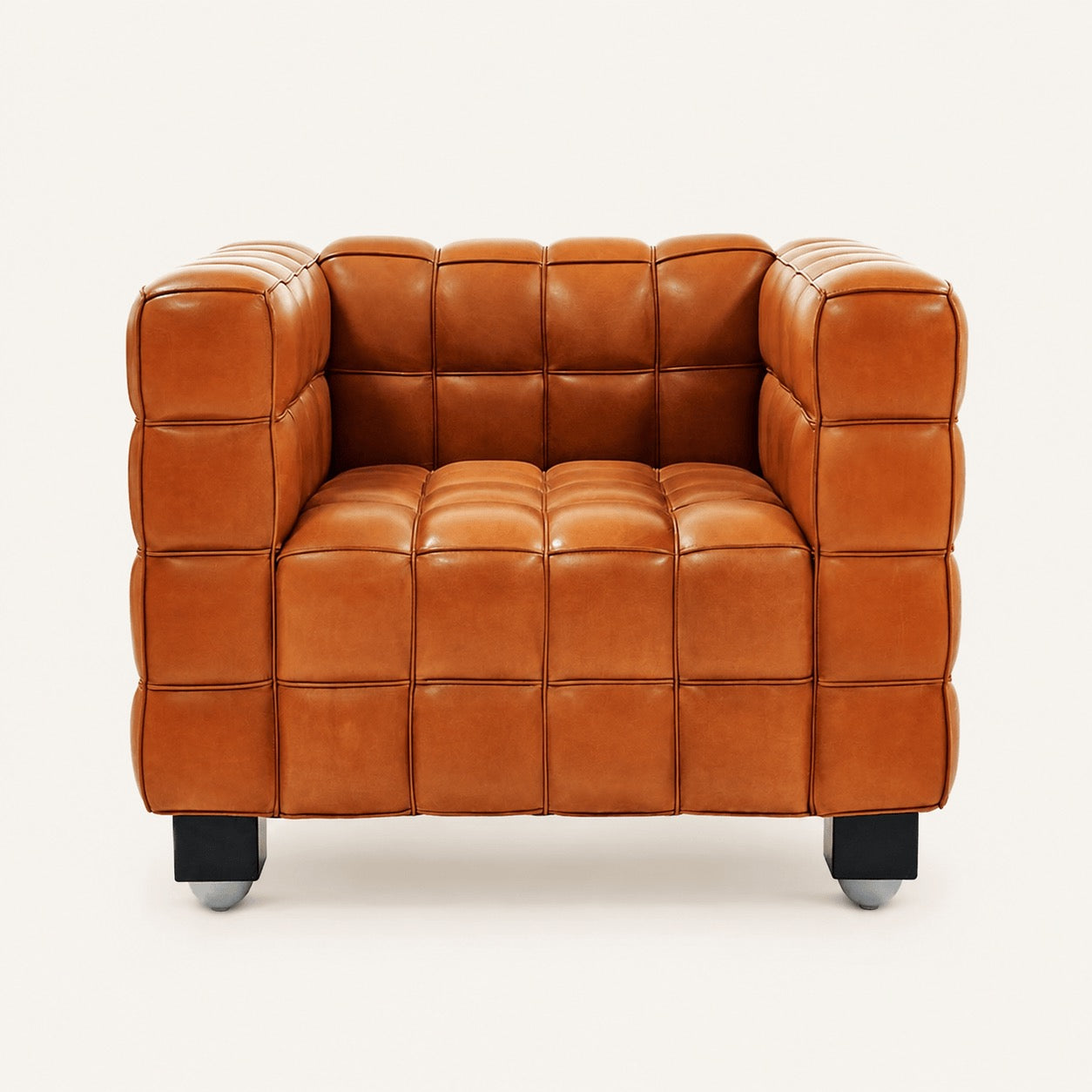 Josef Hoffmann Kubus Reproduction Armchair
