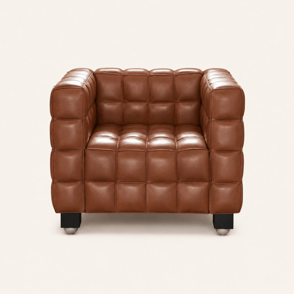 Josef Hoffmann Kubus Reproduction Armchair