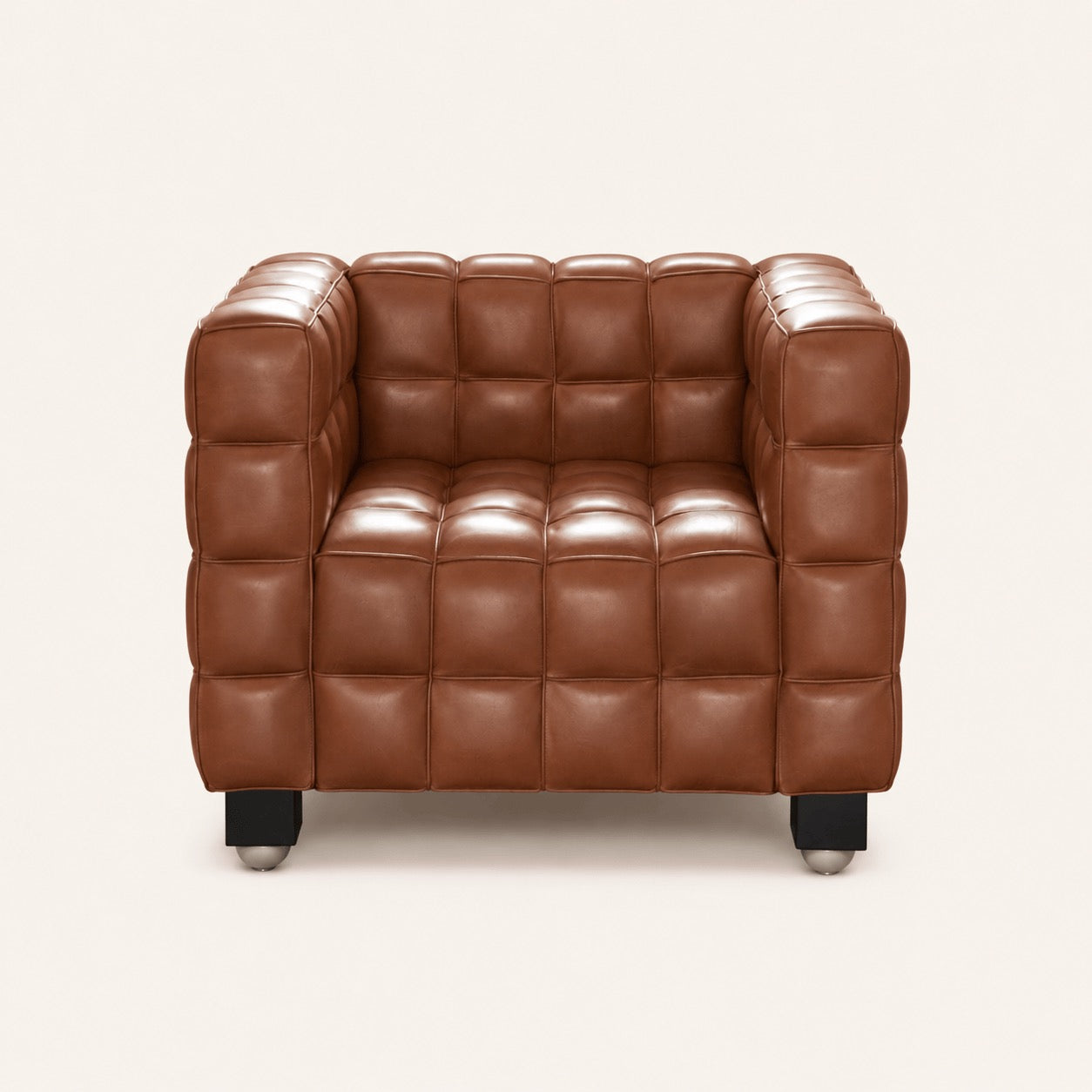 Josef Hoffmann Kubus Reproduction Armchair