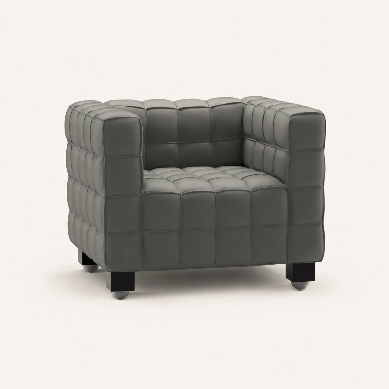 Josef Hoffmann Kubus Reproduction Armchair
