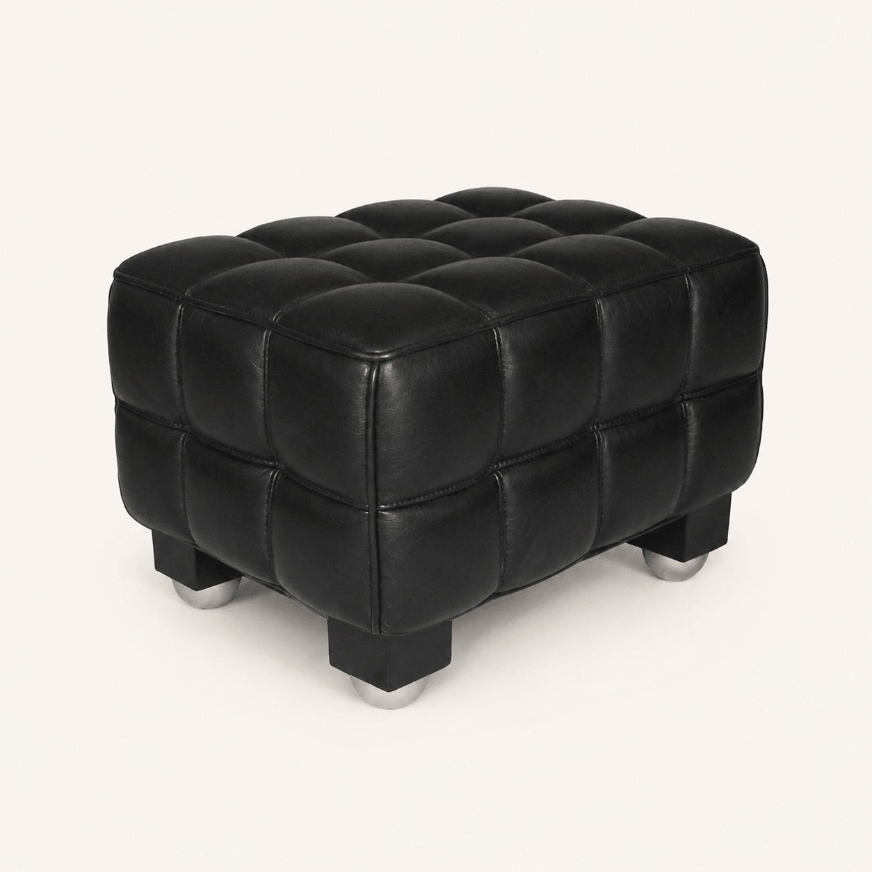 Josef Hoffmann Kubus Reproduction Pouffe