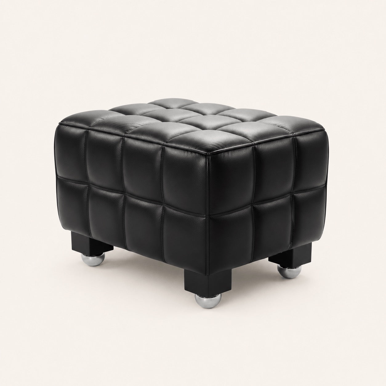 Josef Hoffmann Kubus Reproduction Pouffe