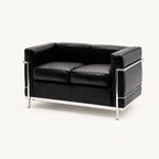 Le Corbusier LC2 Reproduction 2 Seater Sofa
