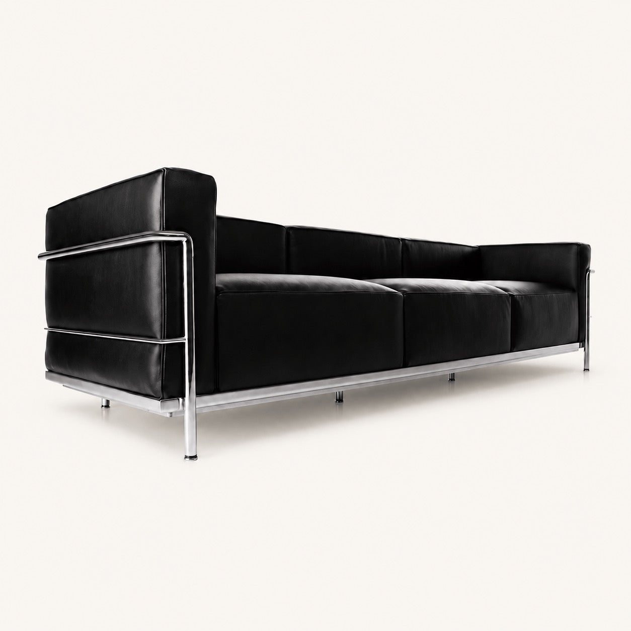 Le Corbusier LC2 Reproduction 3 Seater Sofa