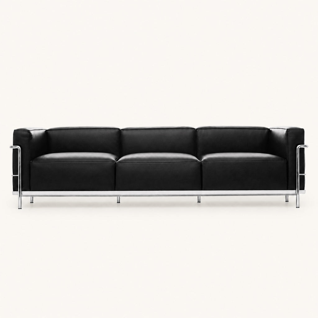 Le Corbusier LC2 Reproduction 3 Seater Sofa