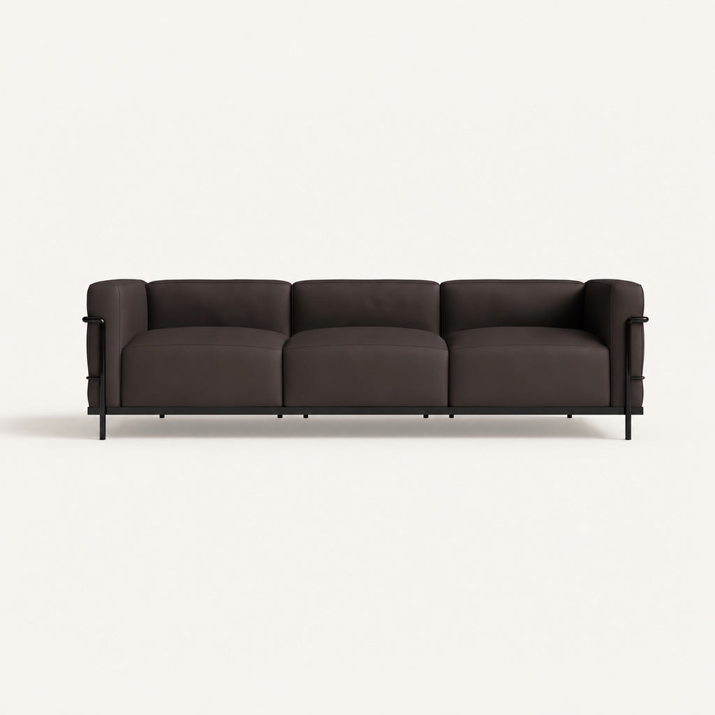 Le Corbusier LC2 Reproduction 3 Seater Sofa