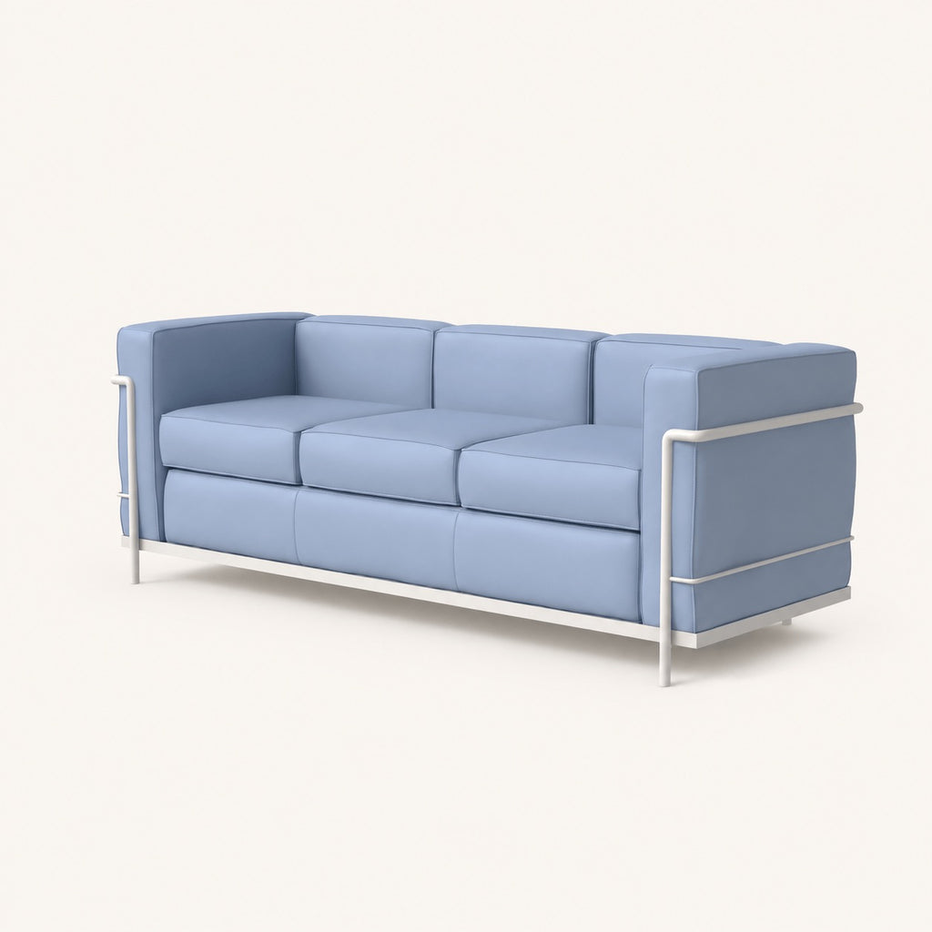 Le Corbusier LC2 Reproduction 3 Seater Sofa