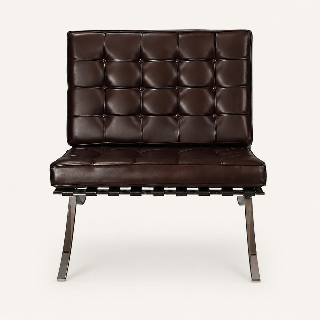 Ludwig Mies van der Rohe Barcelona Reproduction Lounge Chair