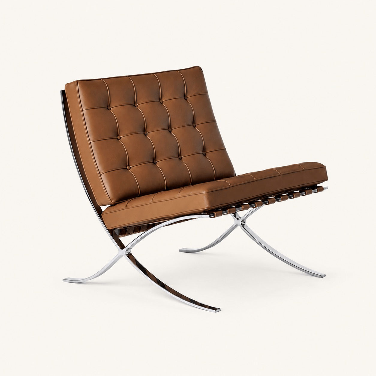 Ludwig Mies van der Rohe Barcelona Reproduction Lounge Chair