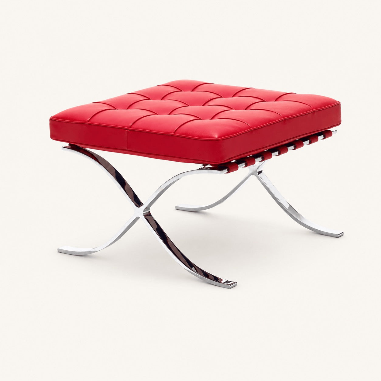 Ludwig Mies van der Rohe Barcelona Reproduction Stool
