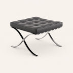 Ludwig Mies van der Rohe Barcelona Reproduction Stool