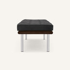 Mies van der Rohe Barcelona Reproduction 2 Seater Bench