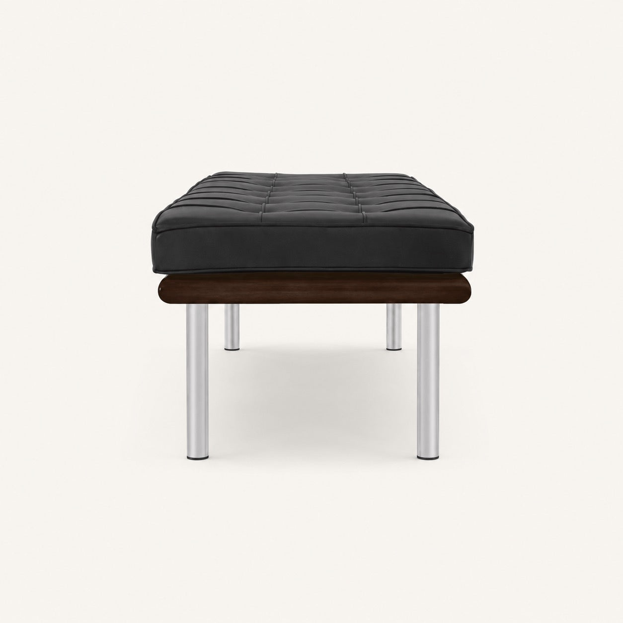 Mies van der Rohe Barcelona Reproduction 2 Seater Bench