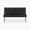 Mies van der Rohe Barcelona Reproduction 2 Seater Sofa