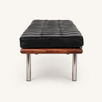 Mies van der Rohe Barcelona Reproduction 3 Seater Bench