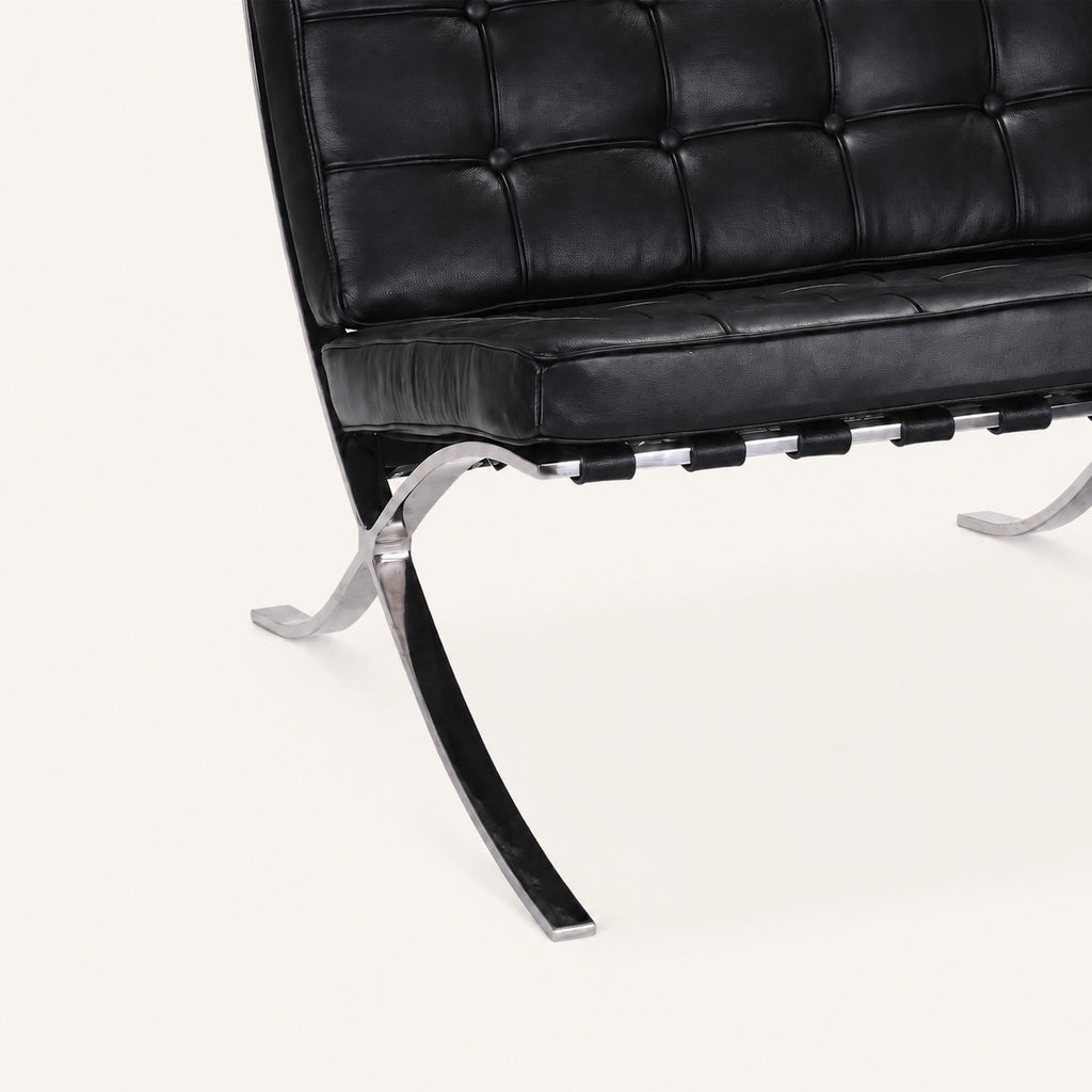 Mies van der Rohe Barcelona Reproduction 3 Seater Sofa