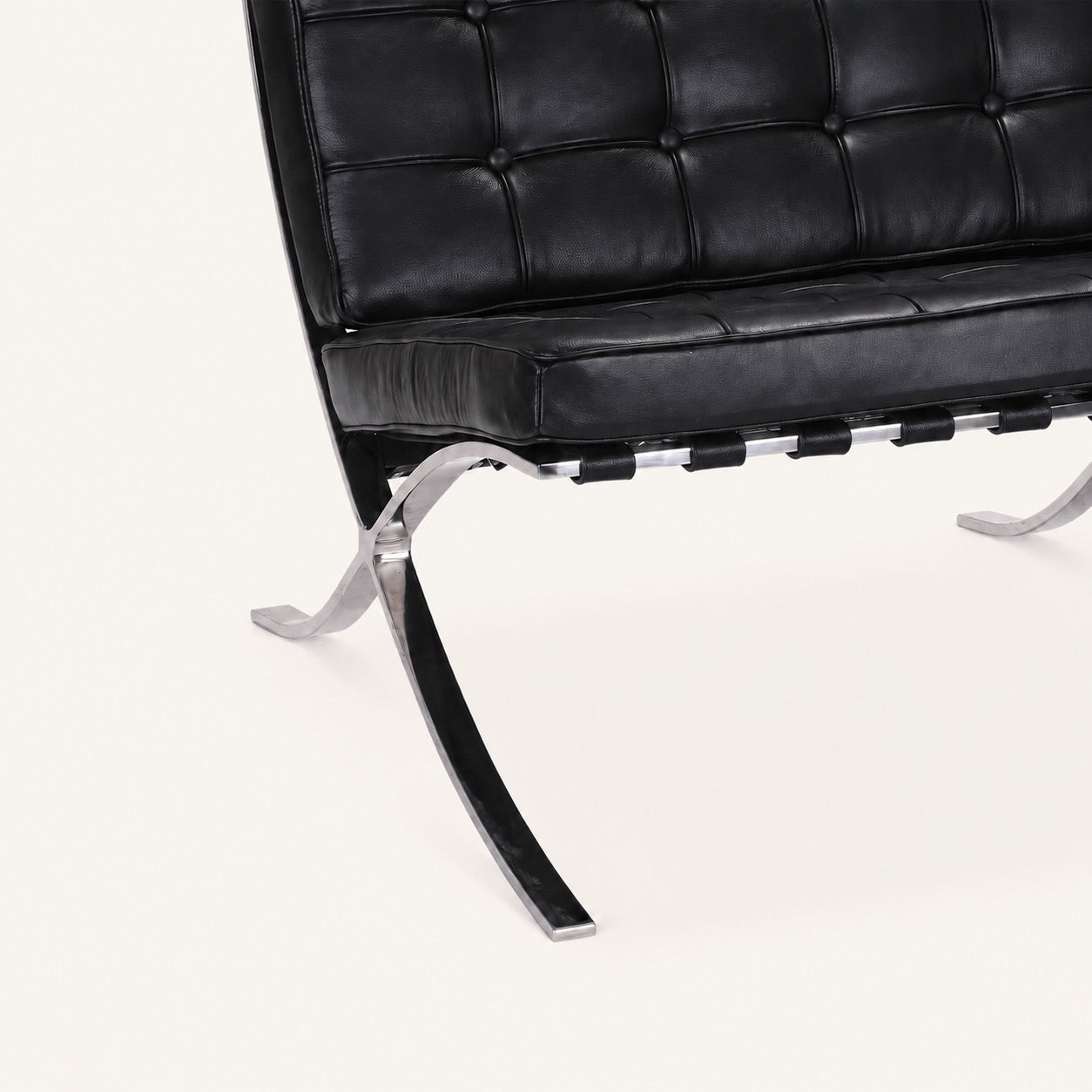 Mies van der Rohe Barcelona Reproduction 3 Seater Sofa