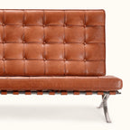 Mies van der Rohe Barcelona Reproduction 3 Seater Sofa