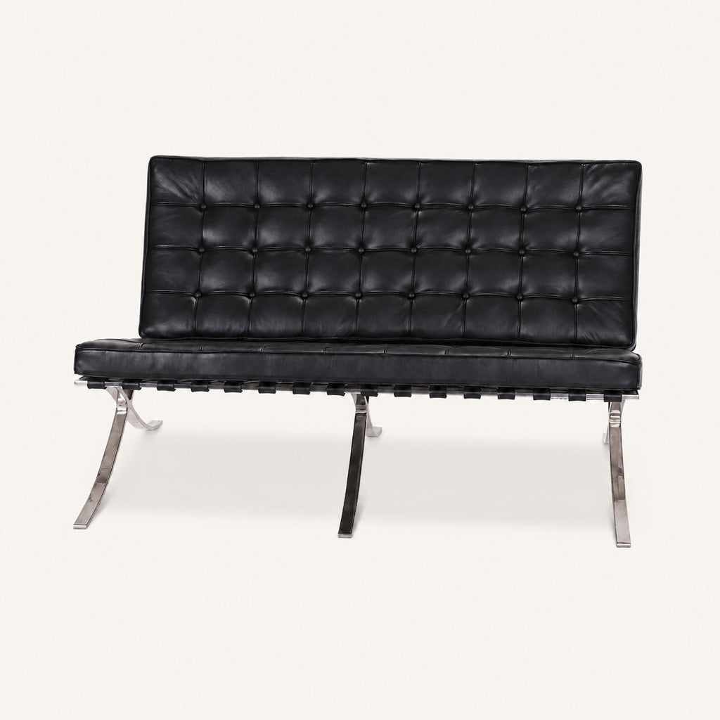 Mies van der Rohe Barcelona Reproduction 3 Seater Sofa