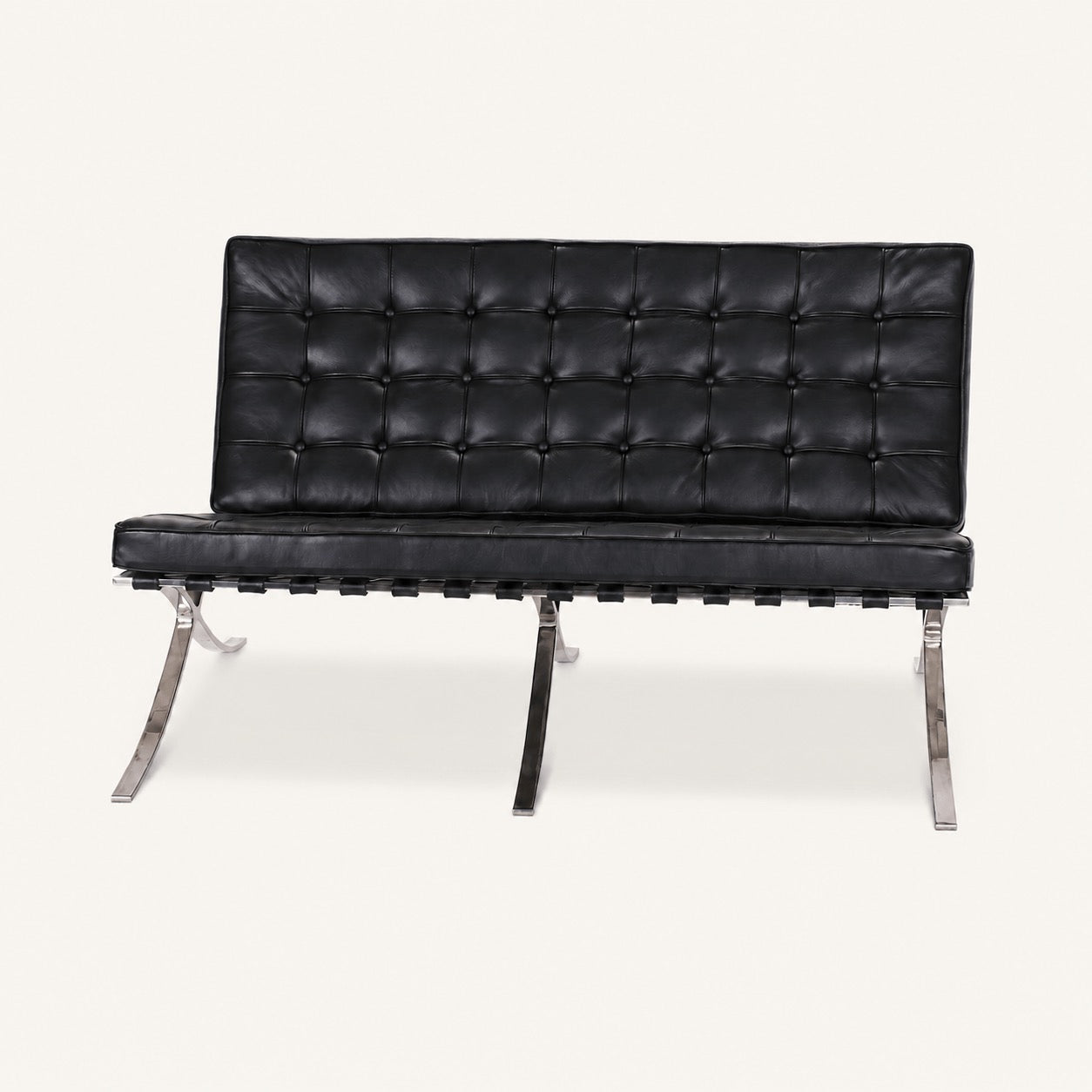 Mies van der Rohe Barcelona Reproduction 3 Seater Sofa