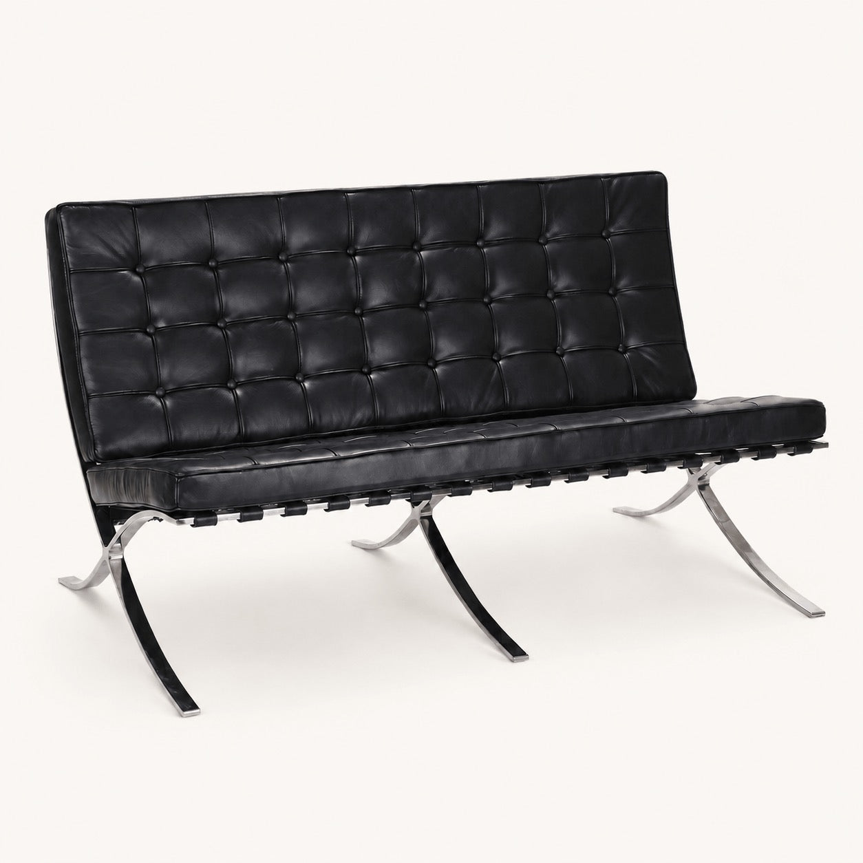 Mies van der Rohe Barcelona Reproduction 3 Seater Sofa
