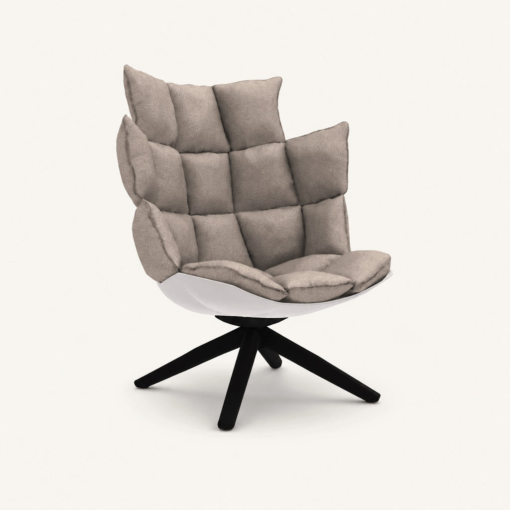 Patricia Urquiola Husk Swivel Reproduction Lounge Chair