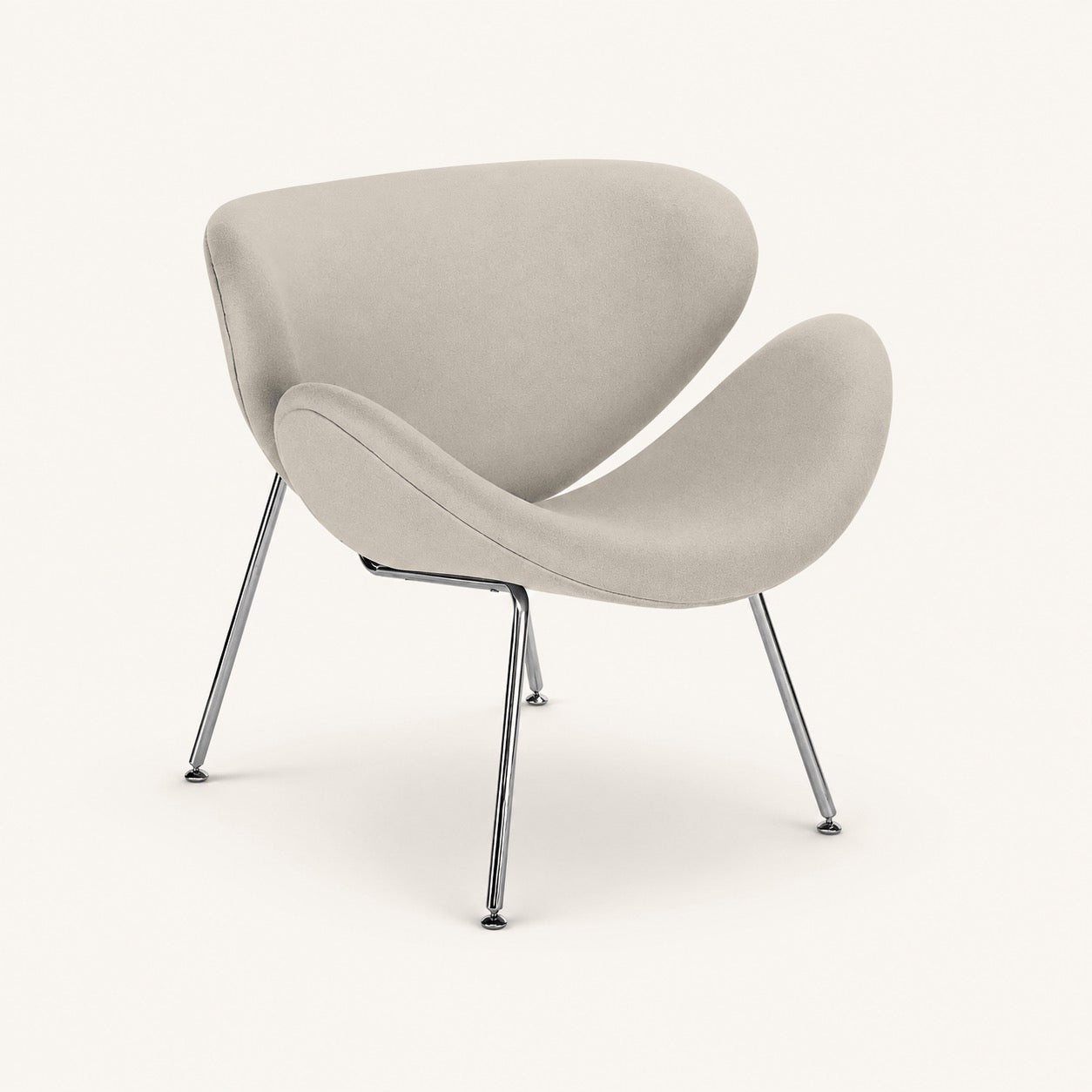 Pierre Paulin Orange Slice Reproduction Lounge Chair