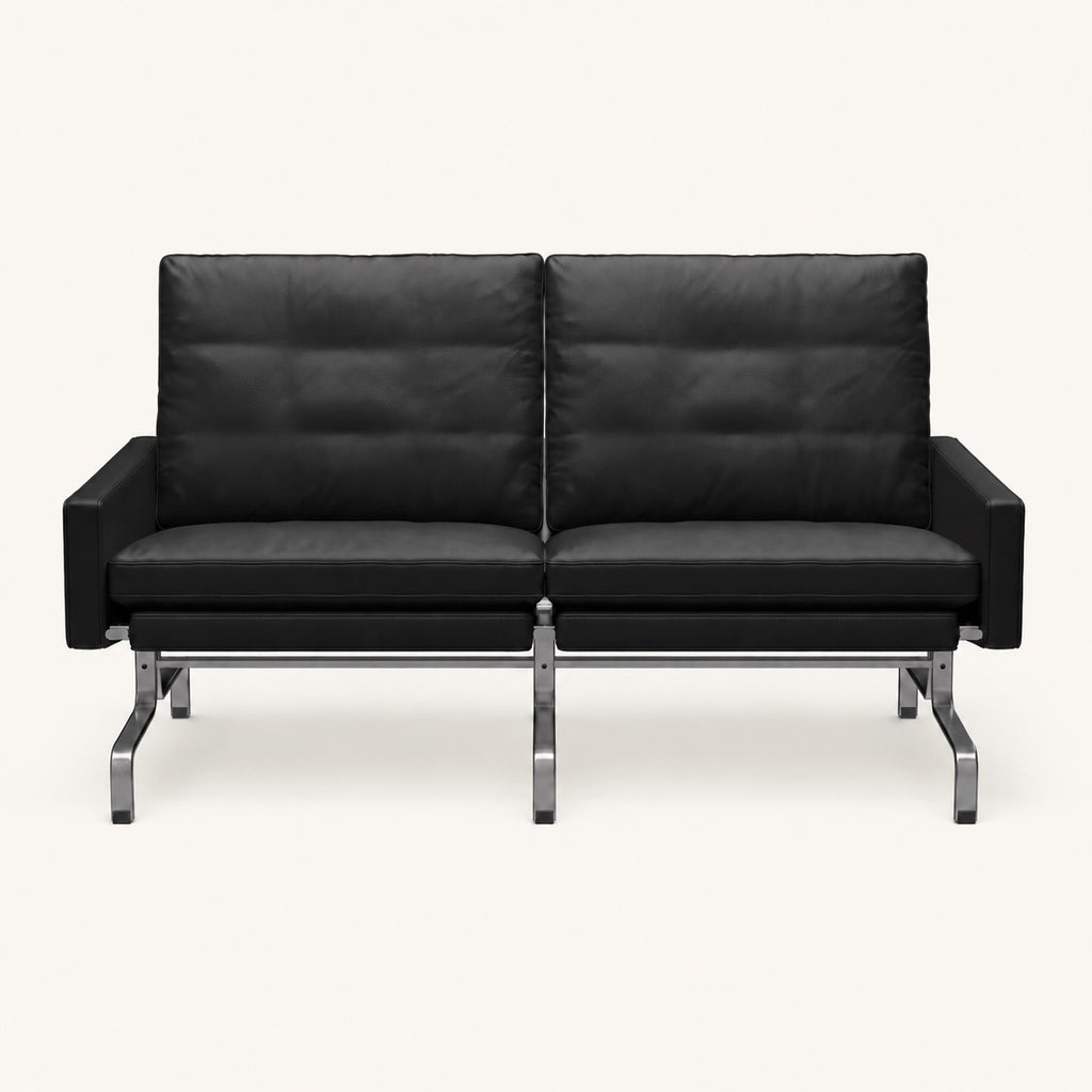 Poul Kjærholm PK31 Reproduction 2 Seater Sofa