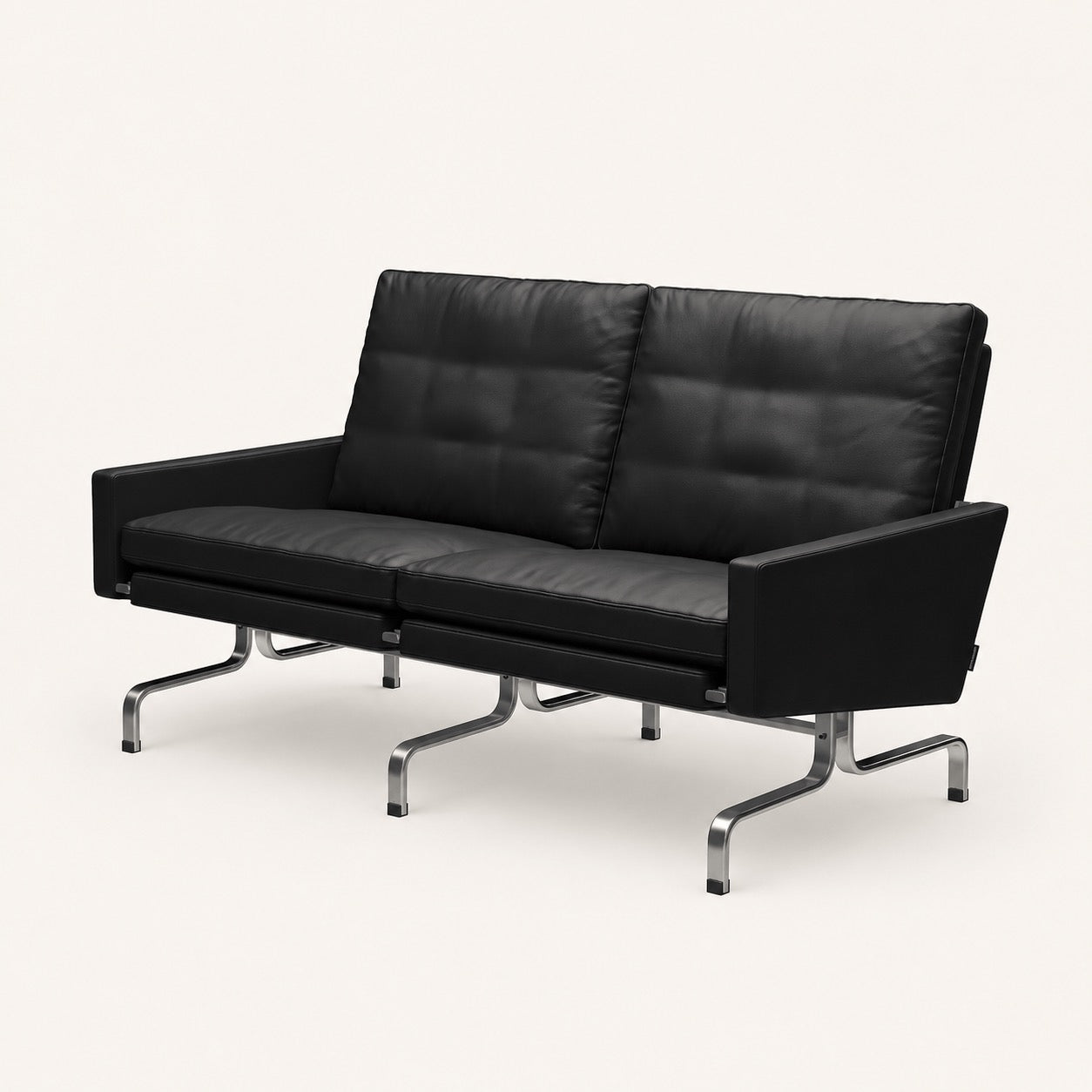 Poul Kjærholm PK31 Reproduction 2 Seater Sofa