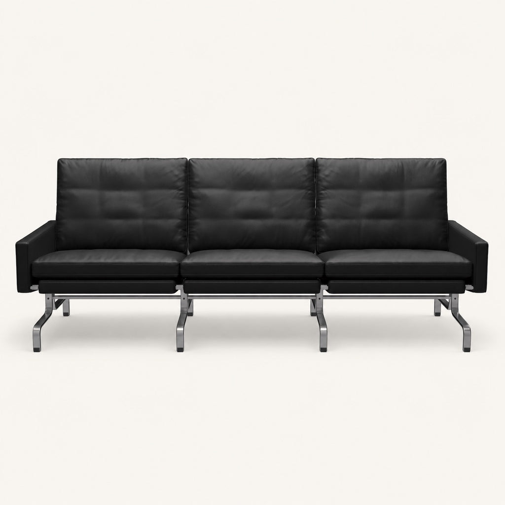 Poul Kjærholm PK31 Reproduction 3 Seater Sofa