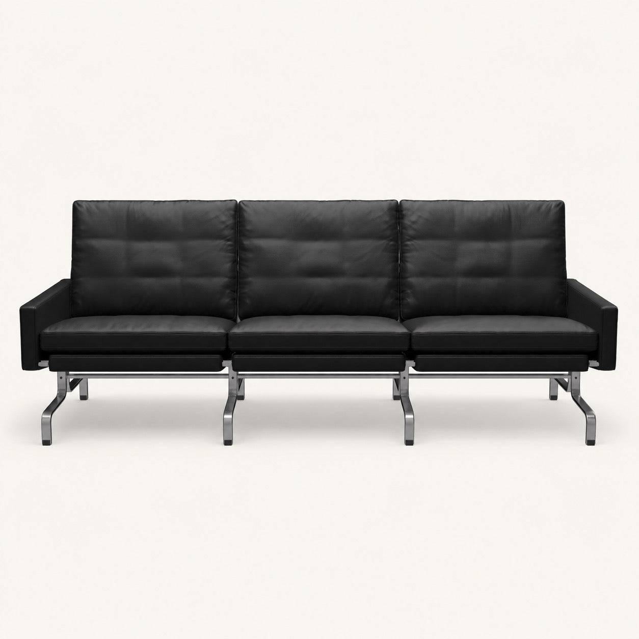 Poul Kjærholm PK31 Reproduction 3 Seater Sofa