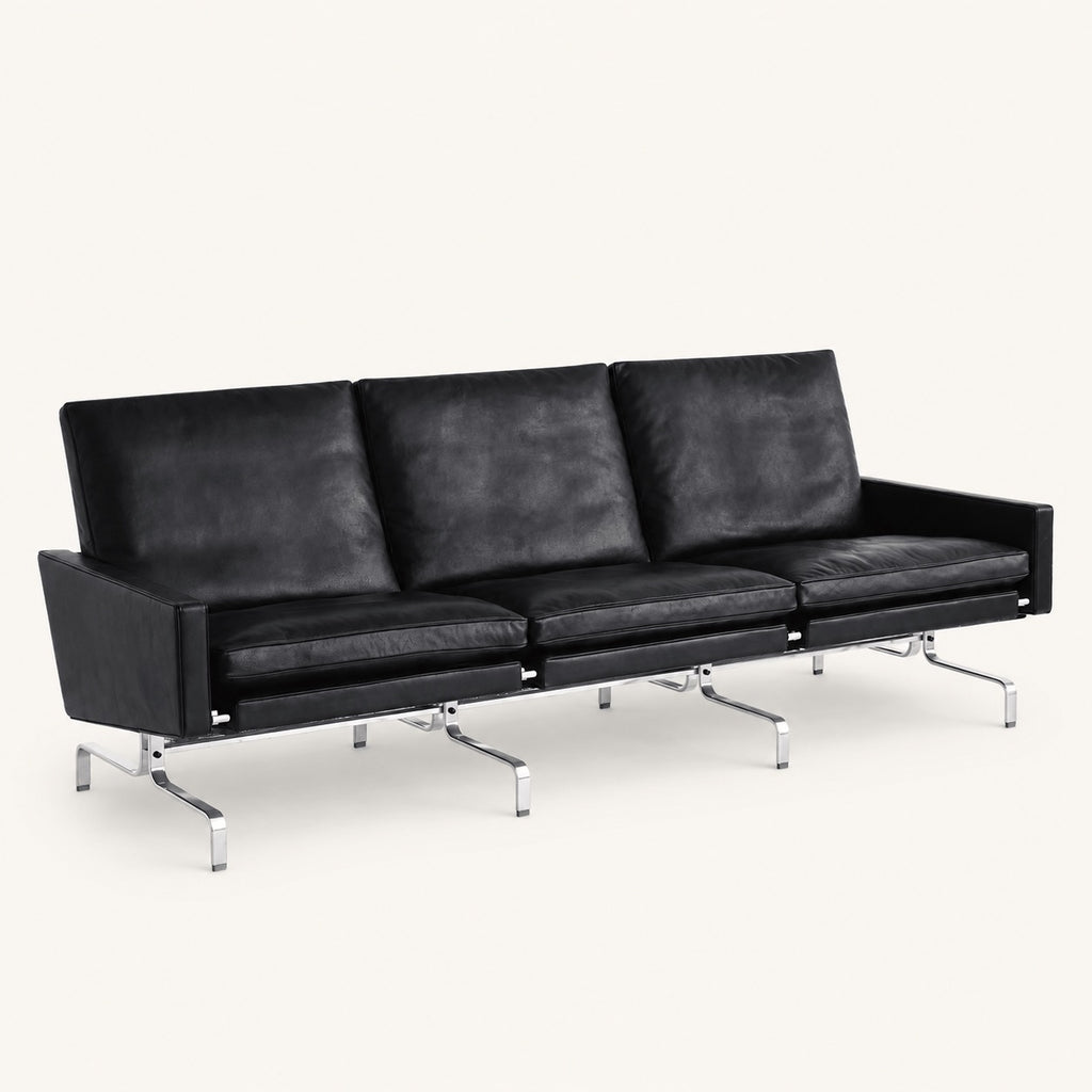 Poul Kjærholm PK31 Reproduction 3 Seater Sofa