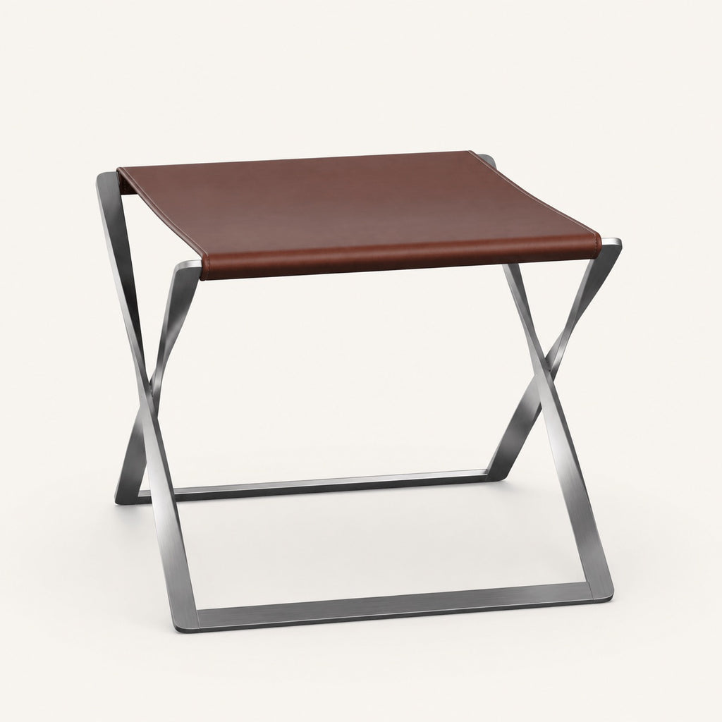 Poul Kjærholm PK91 Reproduction Folding Stool