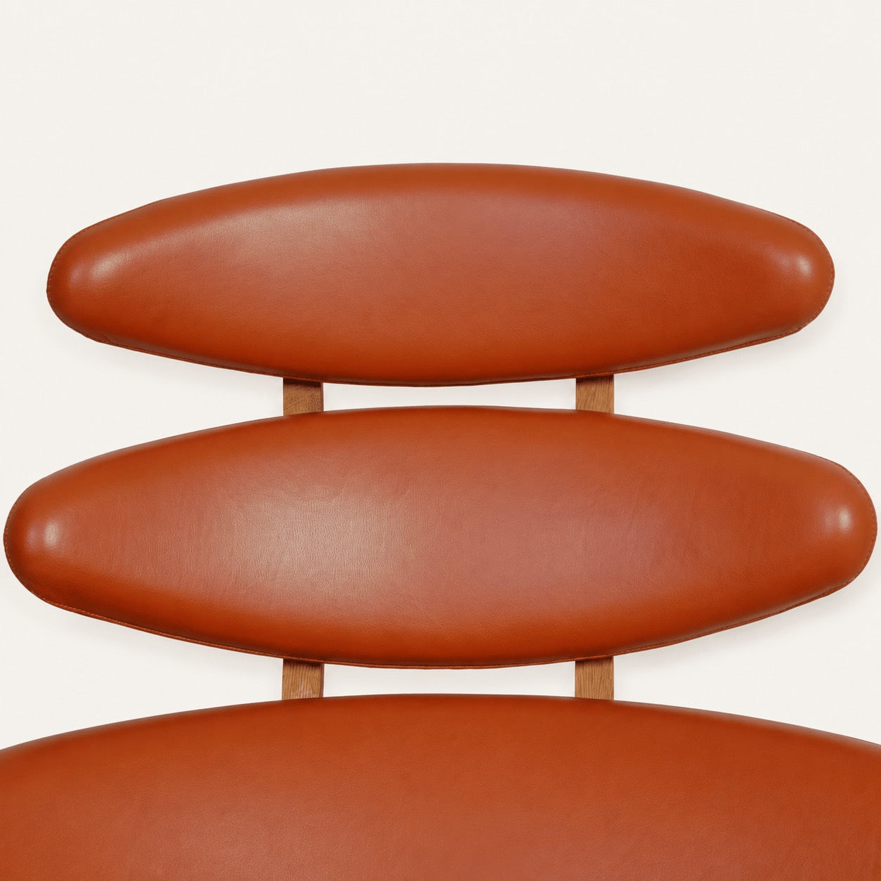 Poul M. Volther Corona Reproduction Lounge Chair - Wood Frame