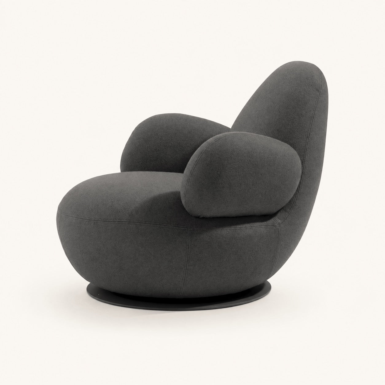 Stefan Borselius Oppo Reproduction Swivel Armchair