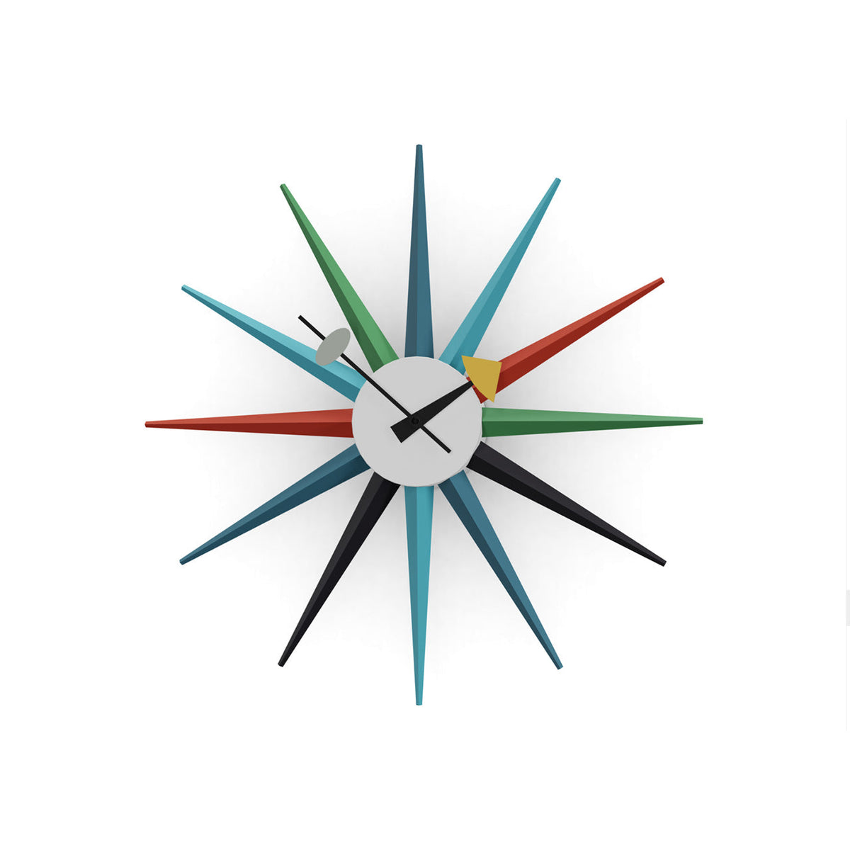 Sunburst Clock