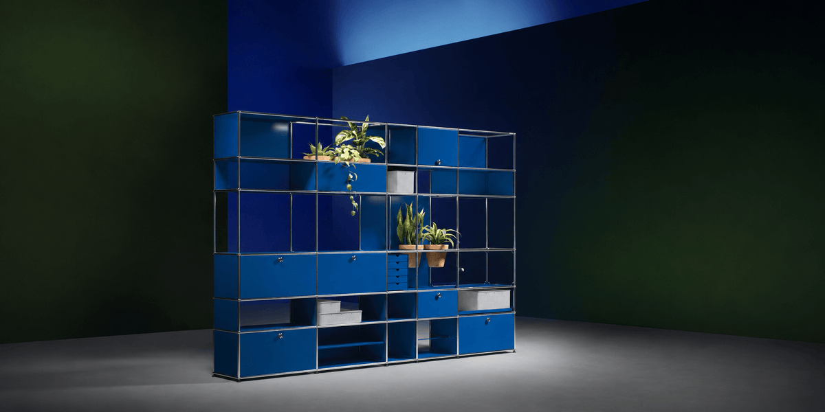 Large modular shelving and storage system
