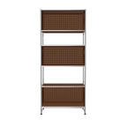 Modular Perforated Shelving 787 in Brown