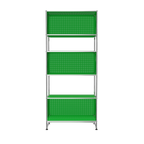 Modular Perforated Shelving 787 in Green