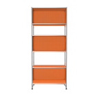 Modular Perforated Shelving 787 in Pure Orange