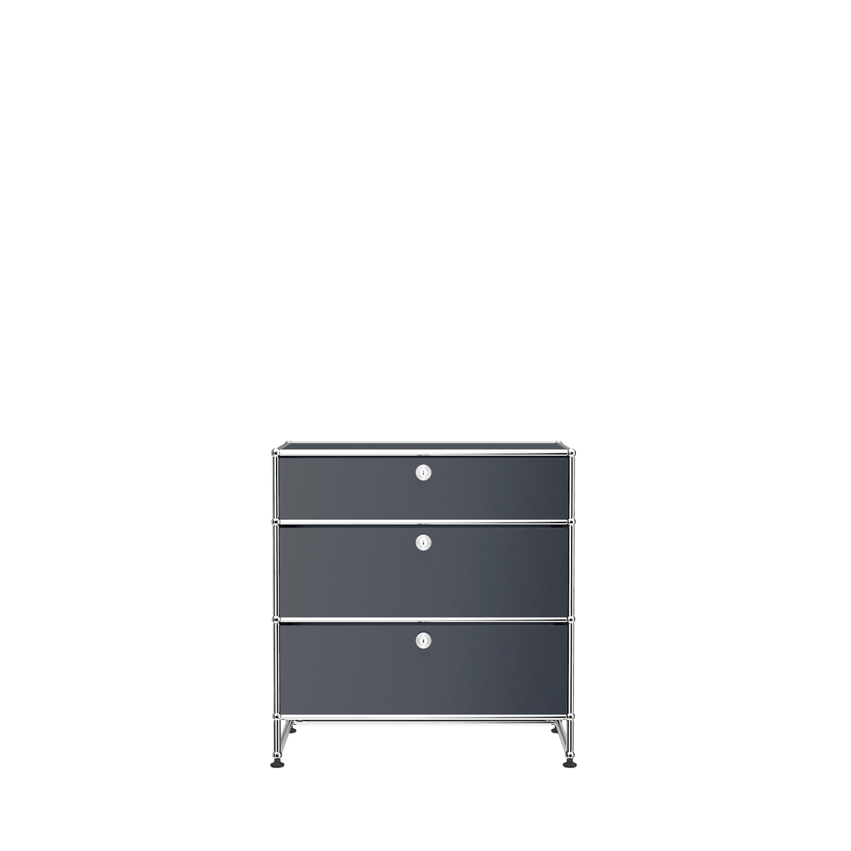 Modular 3 Drawer Storage 787 in Anthracite