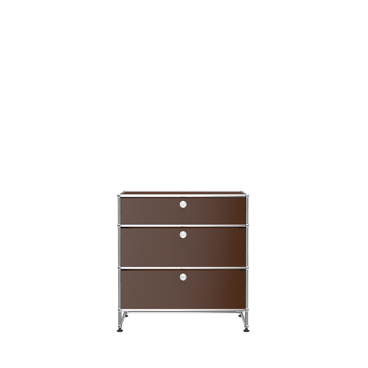 Modular 3 Drawer Storage 787 in Brown