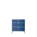 Modular 3 Drawer Storage 787 in Gentian Blue