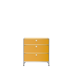 Modular 3 Drawer Storage 787 in Golden Yellow