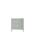 Modular 3 Drawer Storage 787 in Light Grey