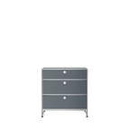 Modular 3 Drawer Storage 787 in Mid Grey